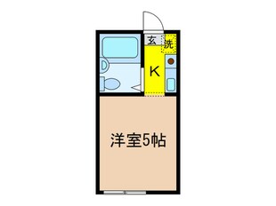 コーポ山本の物件間取画像